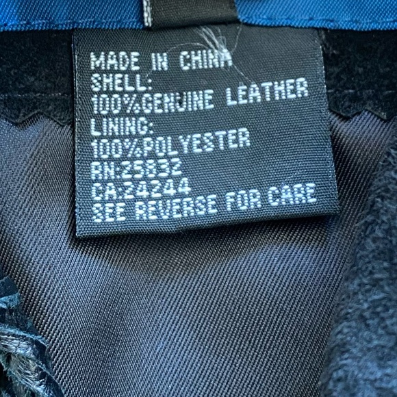 CRIPPLE CREEK WOMENS TRADITIONAL FRINGE LEATHER JACKET size S - Picture 9 of 14